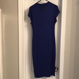 Royal blue dress